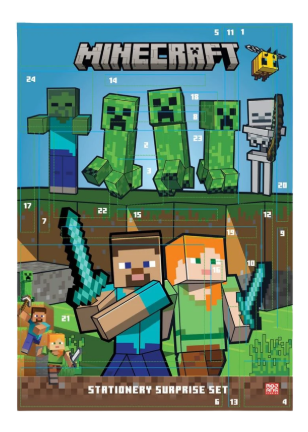 Adventní kalendář Minecraft
