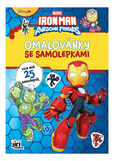 Omalovánky se samolepkami 