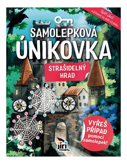 Samolepková únikovka strašidelný hrad