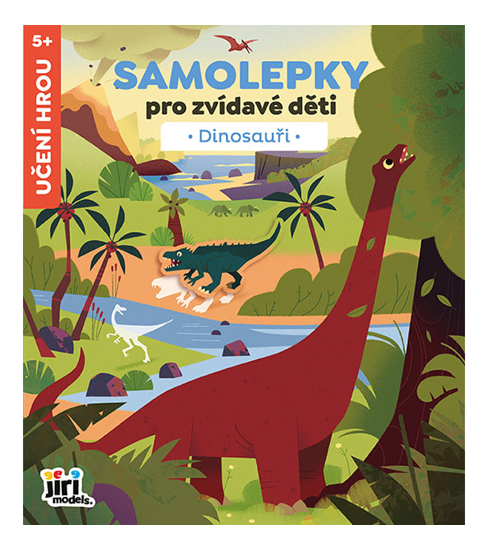 Samolepky pro zvídavé děti dinosauři