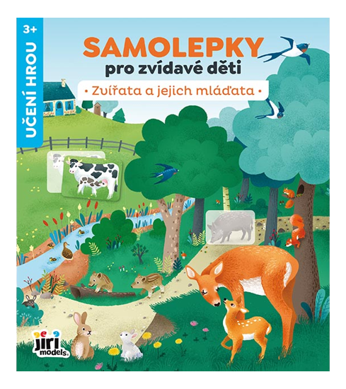 Samolepky pro zvídavé děti zvířata
