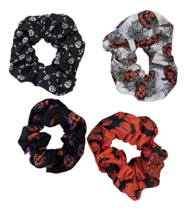 Scrunchie gumička Halloween