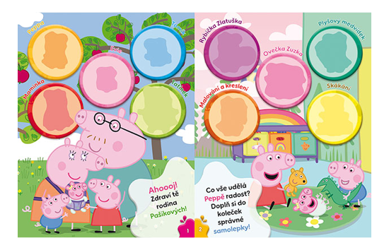 Zábava se samolepkami Peppa Pig - foto 3