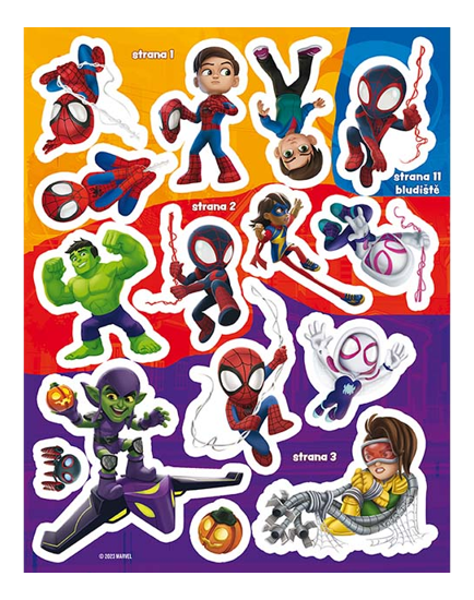 Zábava se samolepkami Spidey - foto 2