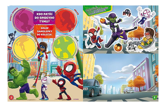 Zábava se samolepkami Spidey - foto 3