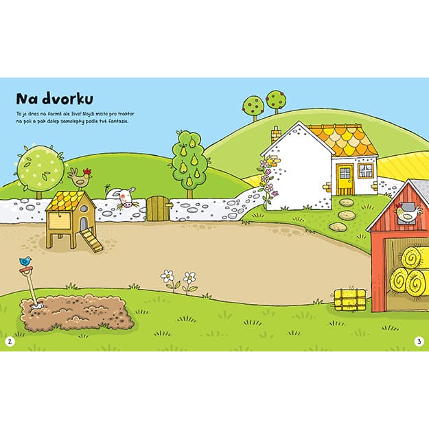 Samolepková knížka Farma - foto 3