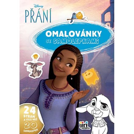 Omalovánky se samolepkami