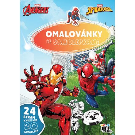 Omalovánky se samolepkami