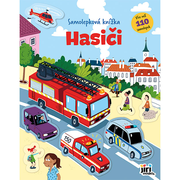 Samolepková knížka hasiči