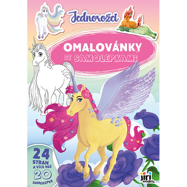 Omalovánky se samolepkami