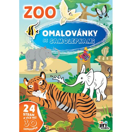 Omalovánky se samolepkami