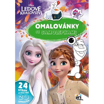Omalovánky se samolepkami
