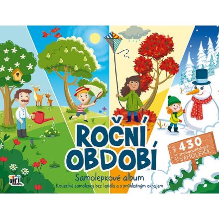 Roční období samolepkové album