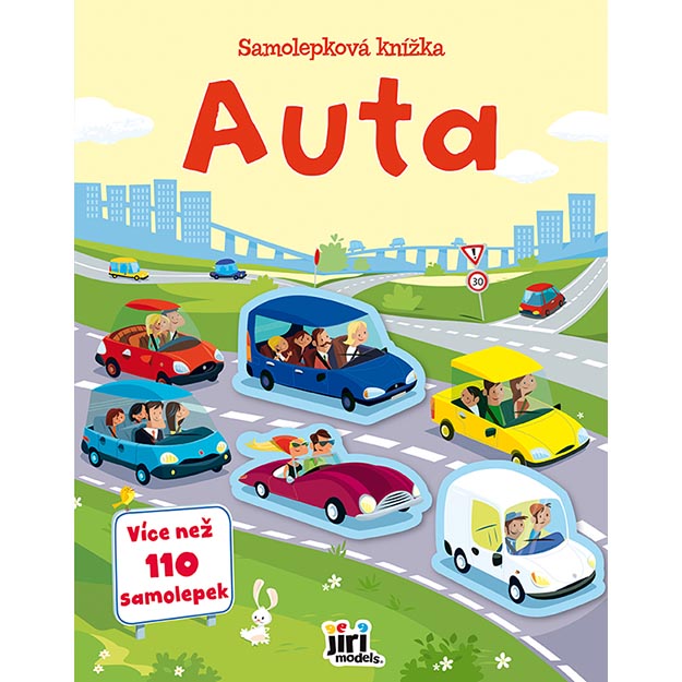 Samolepková knížka  Auta
