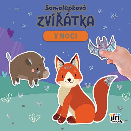 V NOCI samolepková zvířátka