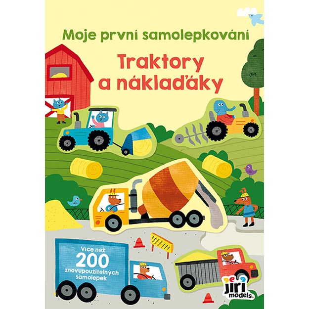 Moje první samolepkování traktory