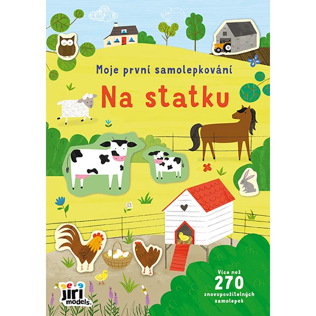 Moje první samolepkování Na statku