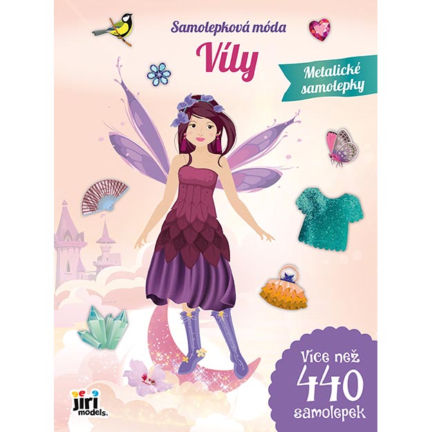 Samolepková móda víly