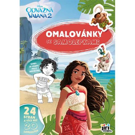 Omalovánky se samolepkami