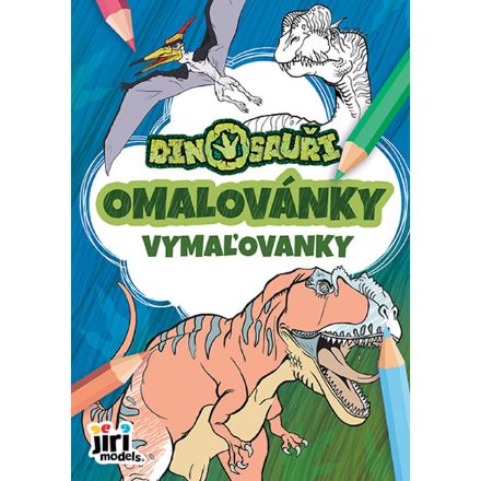 Dinosauři omalovánky A5