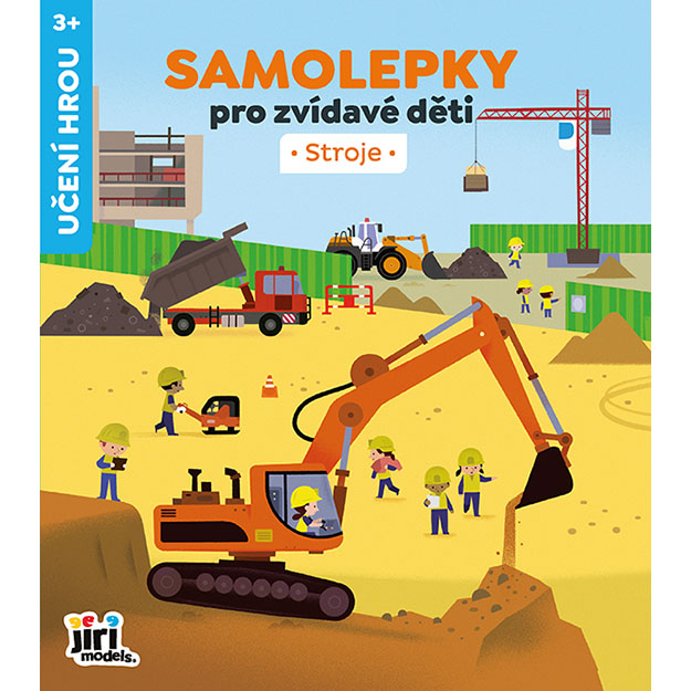 Samolepky pro zvídavé děti stroje