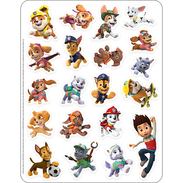Silokonové nálepky Paw patrol - foto 3