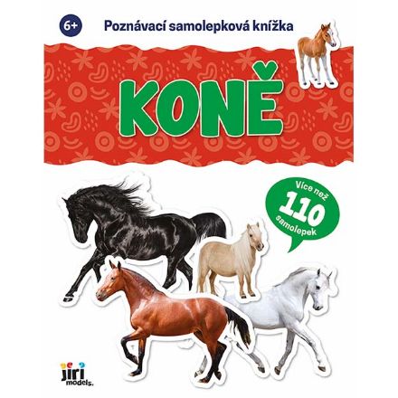 Poznávací samolepková knížka koně