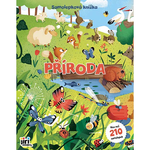 Samolepková knížka příroda