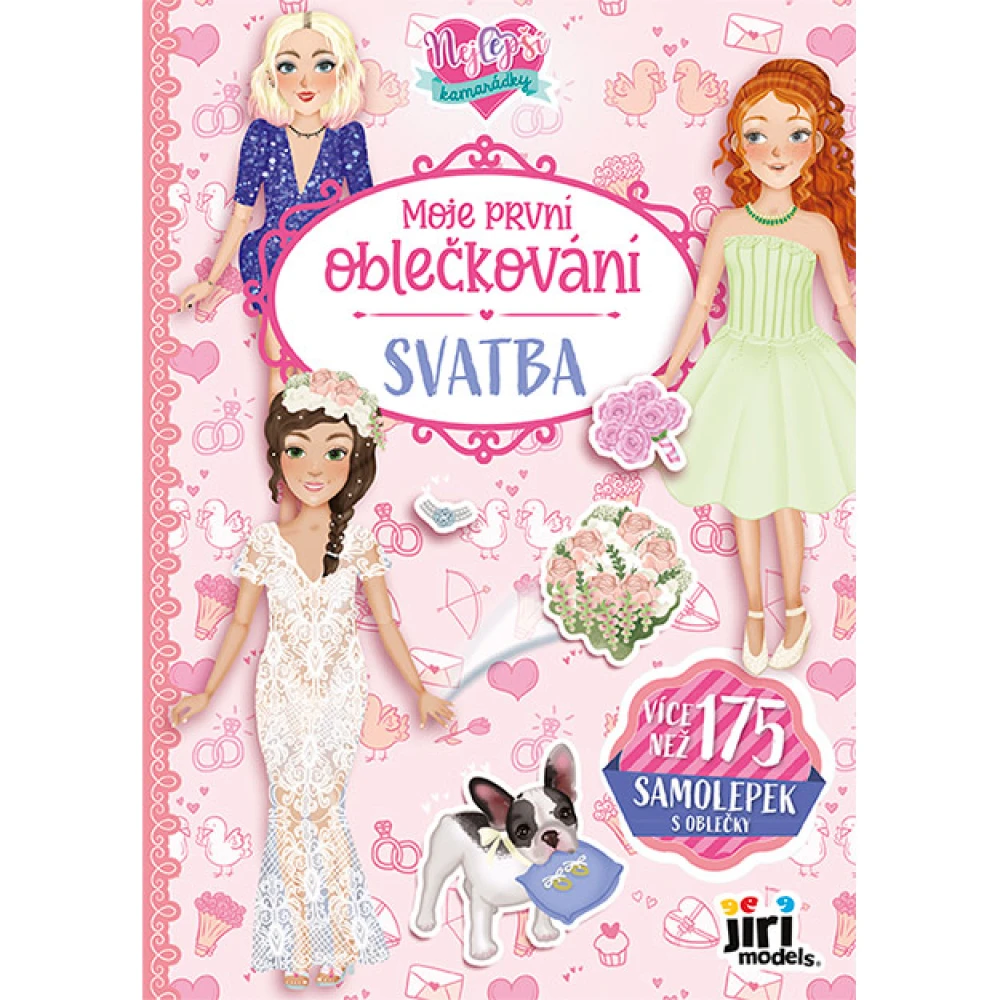 Samolepková knížka oblečkování