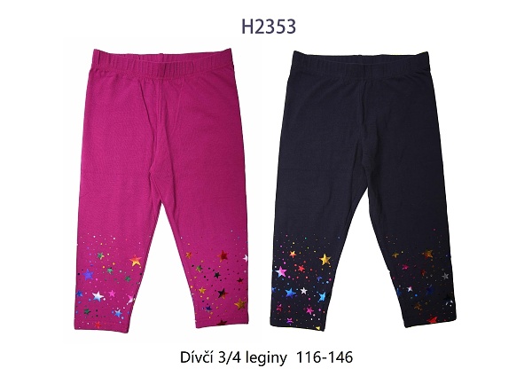 Dívčí 3/4 legíny