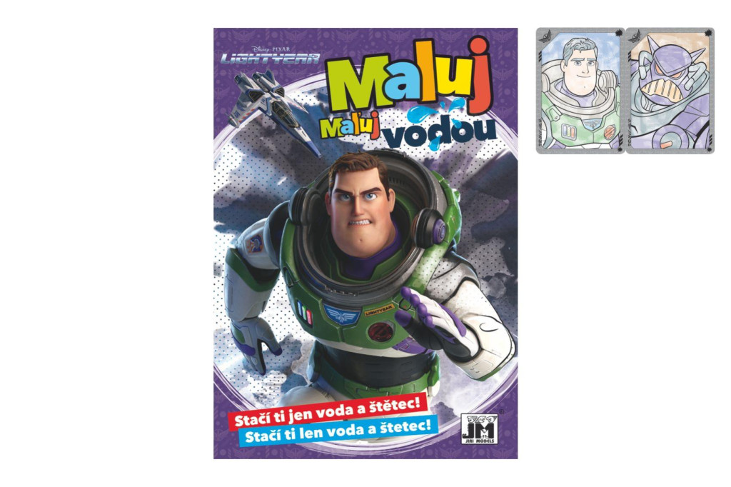 Buzz Rakeťák Maluj vodou