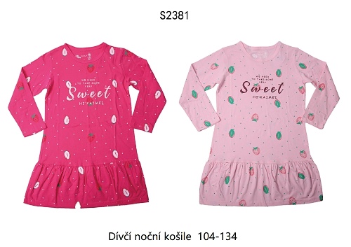 Dívčí noční košile