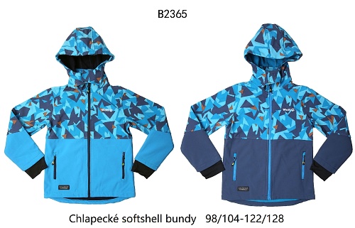 Chlapecká bunda softshell