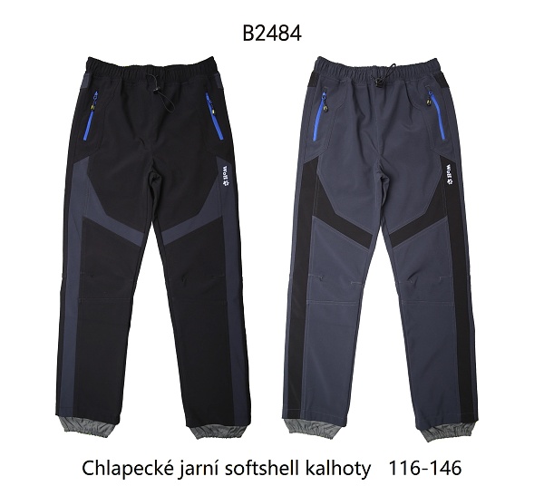 Chlapecké softshellové kalhoty