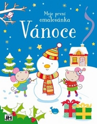 VÁNOCE první omalovánky